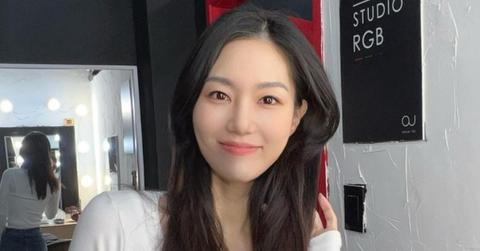 Korean actress Park Soo Ryun