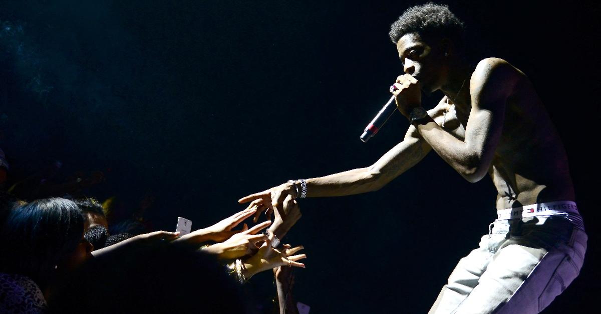 Rich Homie Quan performs on stage in 2014