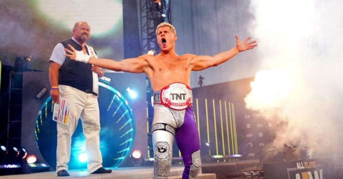 Cody Rhodes wins the AEW:Dynamite belt.