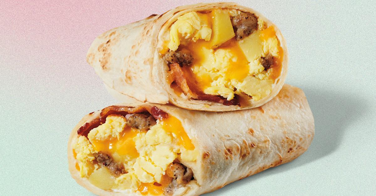 starbucksbaconsausageeggwrap