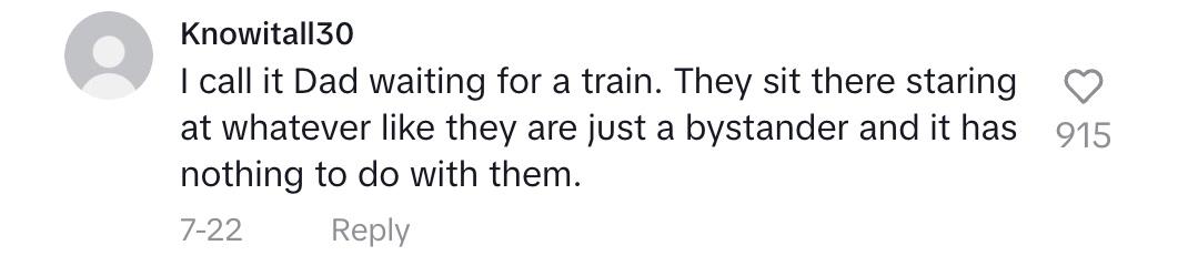 Comment on viral video of a woman reacting to a mom grocery shopping with a baby and no help from her husband.