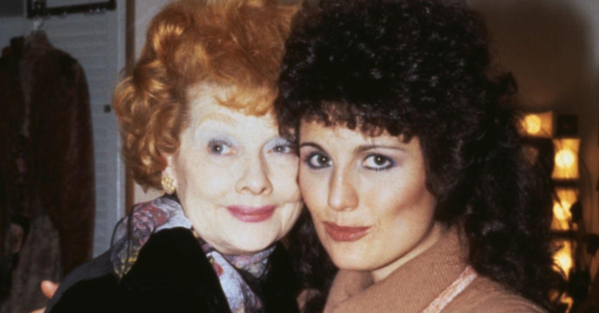 Lucille Ball and Lucie Arnaz.