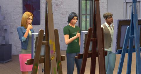 Sims Painting