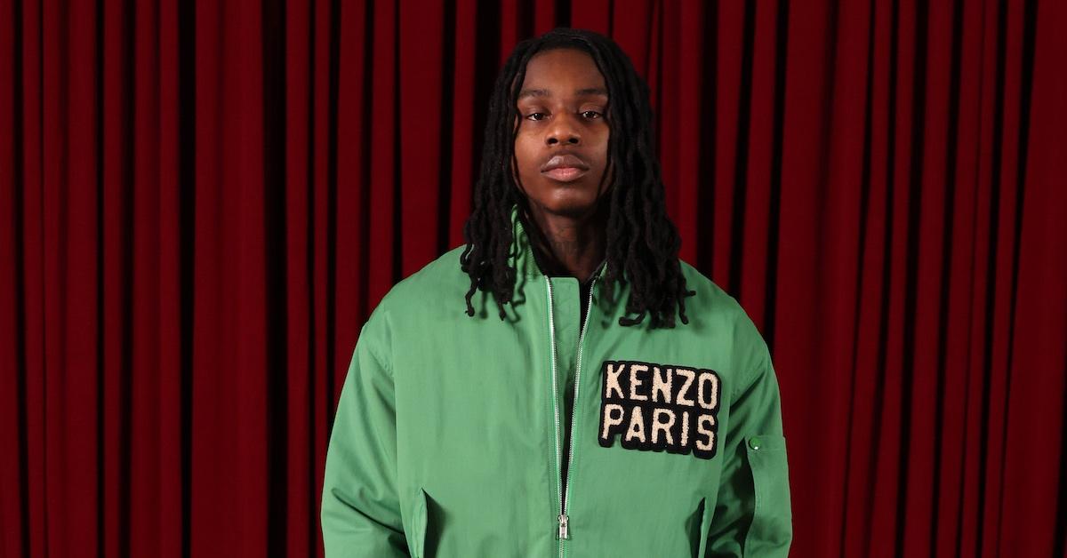 Polo G at the KENZO fashion show