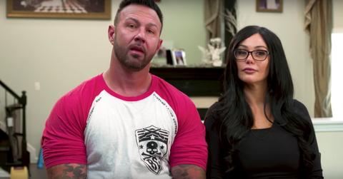 Jenni Farley and Roger Mathews