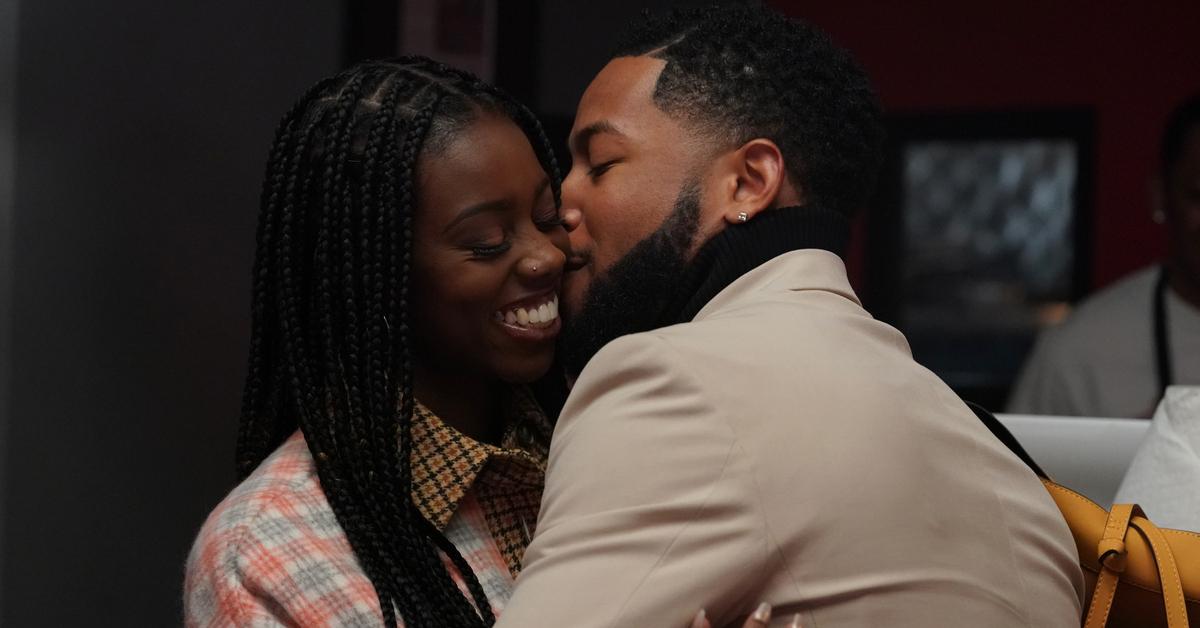 'The Chi' - Kiesha and Emmett embrace