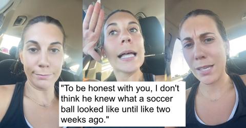 mom shares how she had a soccer parenting fail