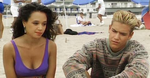 Leah Remini as Stacey Carosi in 'Saved by the Bell'