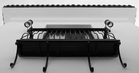 Why Do Some Window Grills Curve at the Bottom?