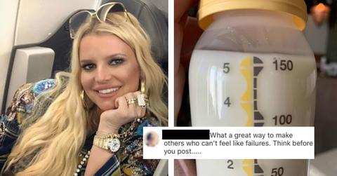 jessica simpson breastmilk cover