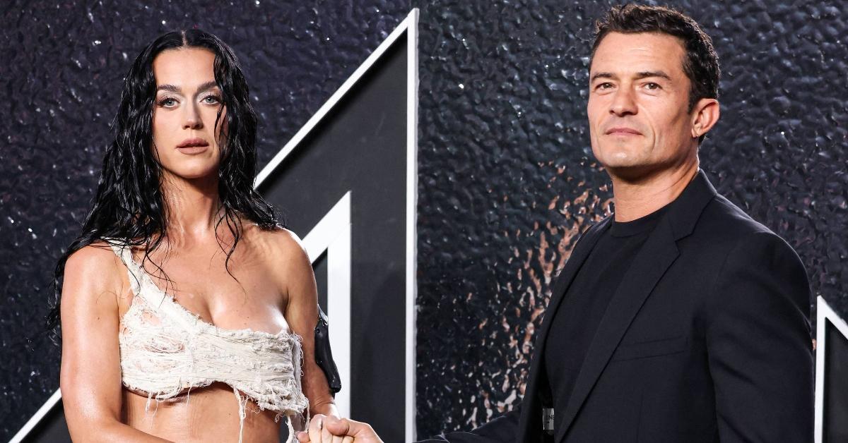 (L-R): Katy Perry and Orlando Bloom