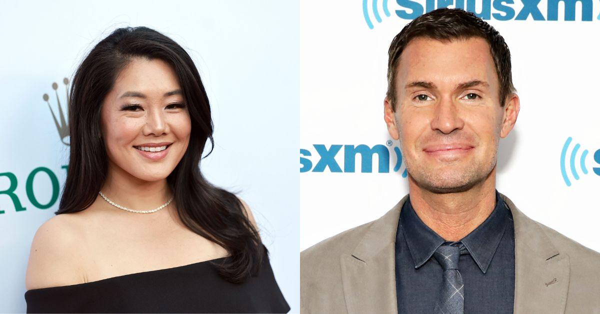 Crystal Minkoff attends The Los Angeles Philharmonic's 20th Anniversary Gala in 2023 and Jeff Lewis Jeff Lewis visits the SiriusXM Studios in 2018 