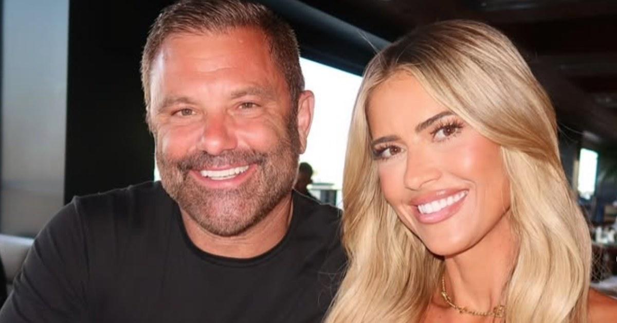 Christina Haack with her boyfriend, Christopher Larocca.