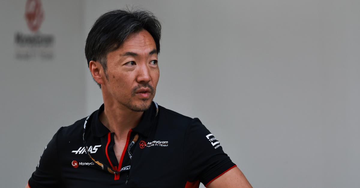 Ayao Komatsu at the F1 Grand Prix of Qatar on Oct. 8, 2023