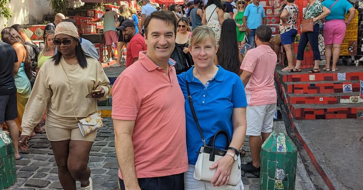 Mark and Melissa Hortman in Rio de Janeiro
