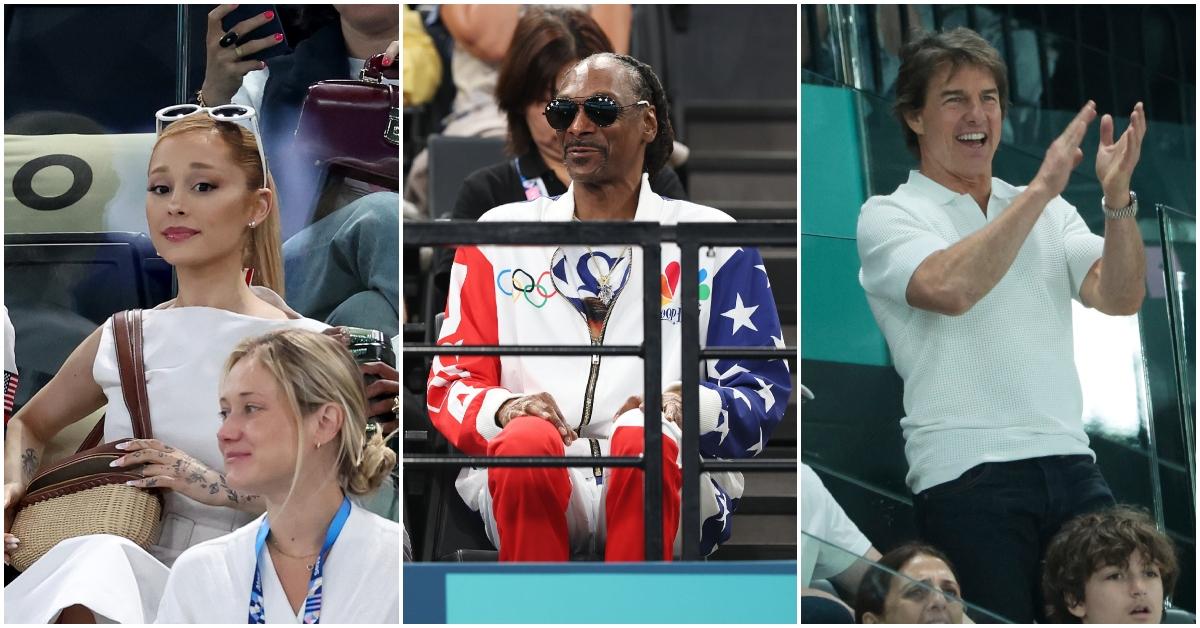 Celebrities at the 2024 Olympics: Ariana Grande, Snoop Dogg, and Tom Cruise