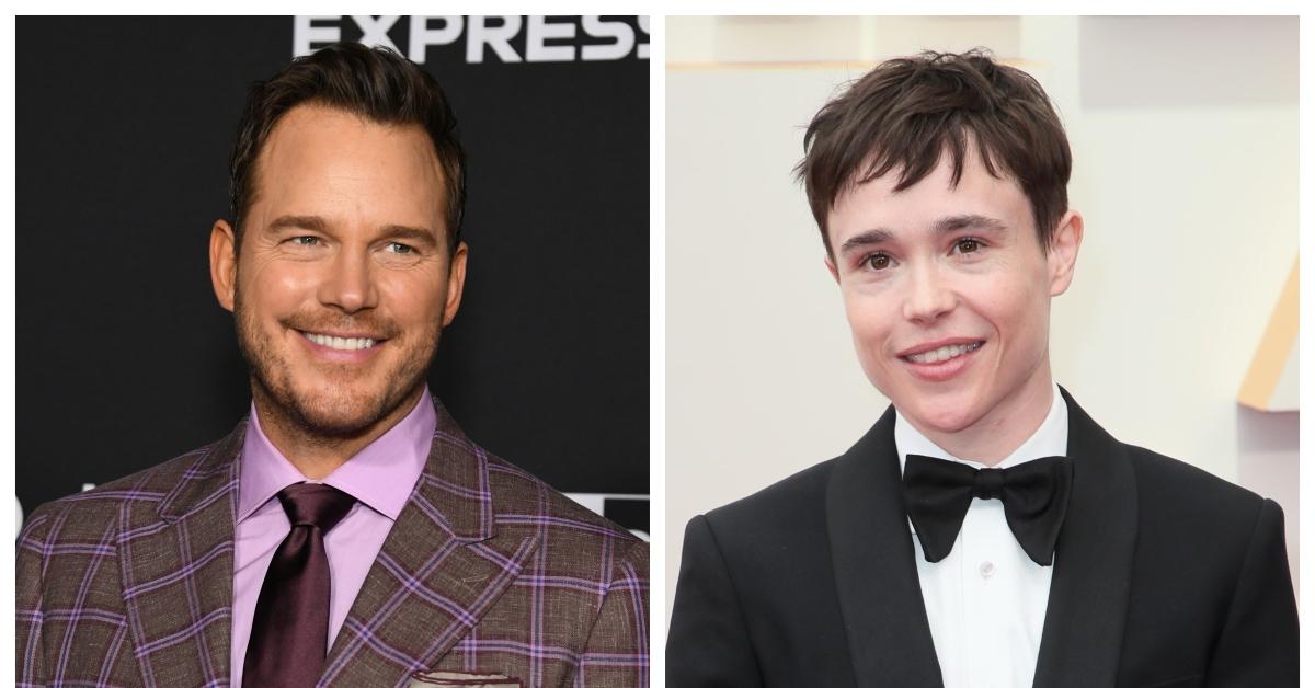 chris pratt and elliot page