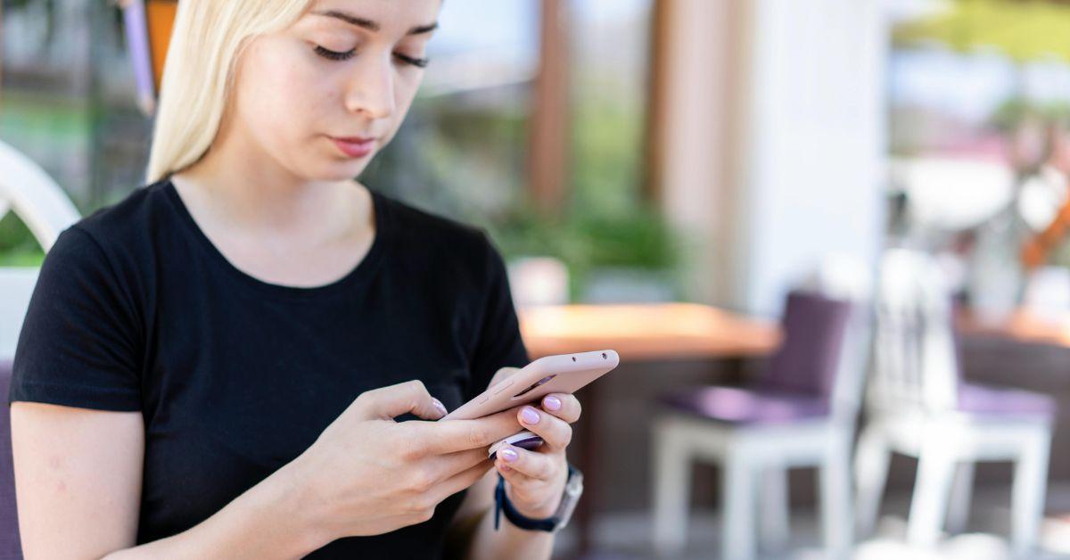 Person Using a Phone