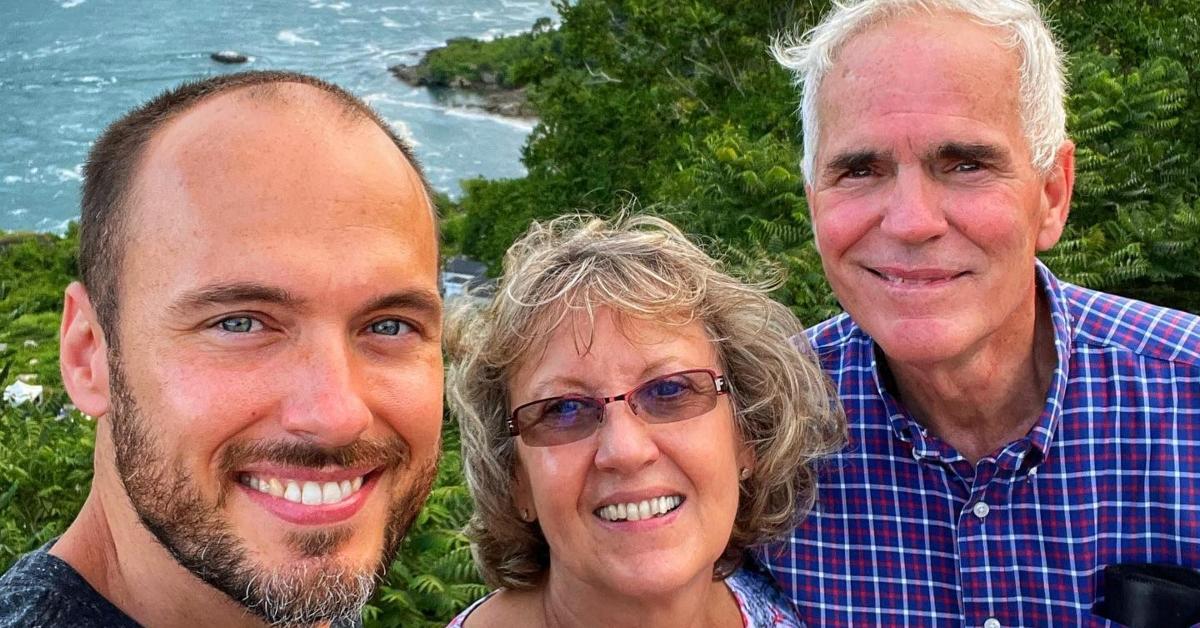 Billy Pearson from 'Farmhouse Facelift' with his mom and dad