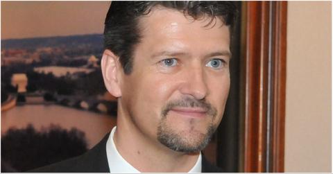 Todd Palin looking at the camera