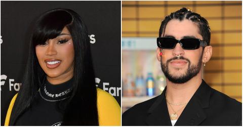 Cardi B and Bad Bunny