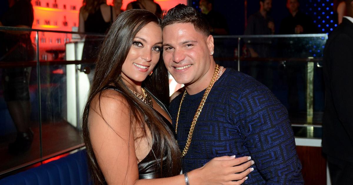 Ronnie Ortiz-Magro and Sammi Giancola attend Intouch Weekly's "ICONS & IDOLS Party"