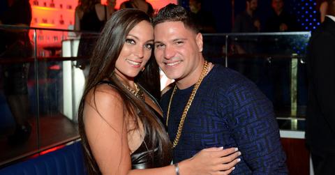 Ronnie Ortiz-Magro and Sammi Giancola attend Intouch Weekly's "ICONS & IDOLS Party"