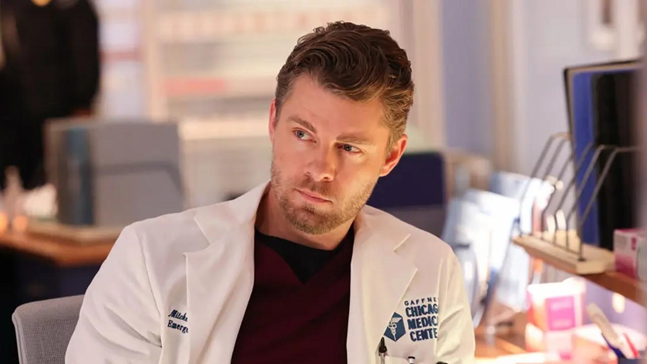 Luke Mitchell as Dr. Mitch Ripley on 'Chicago Med'