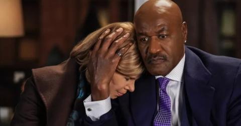 Arian Boseman consoling Diane on The Good Fight.