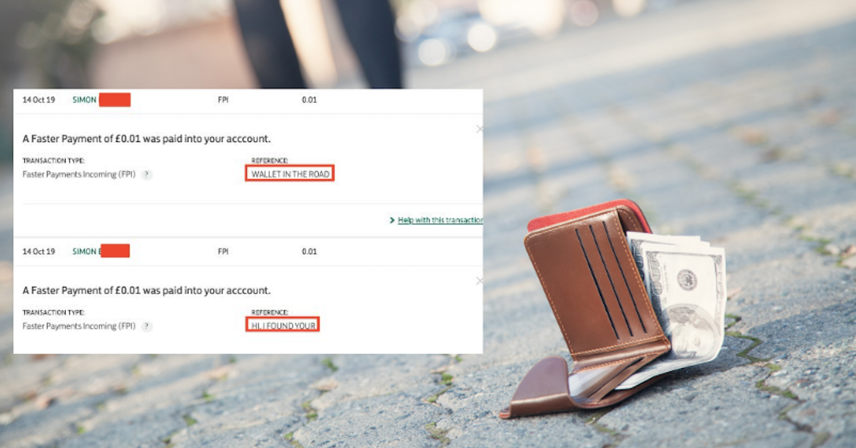 This Person Returned a Lost Wallet Without An Easy Way to Contact the Owner