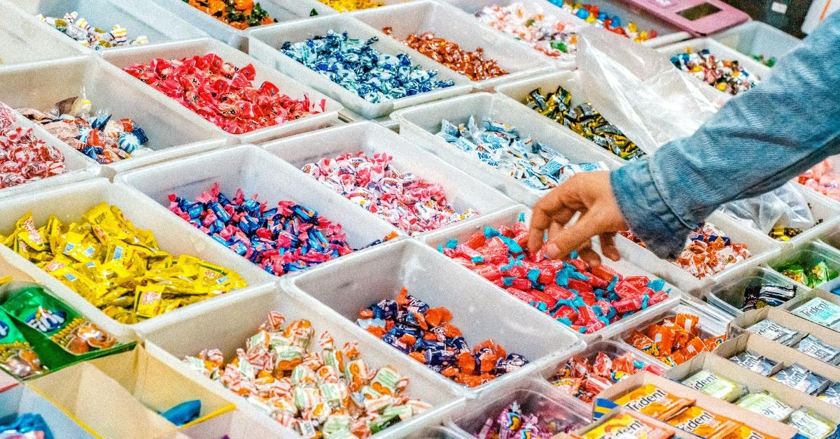 Candy bins