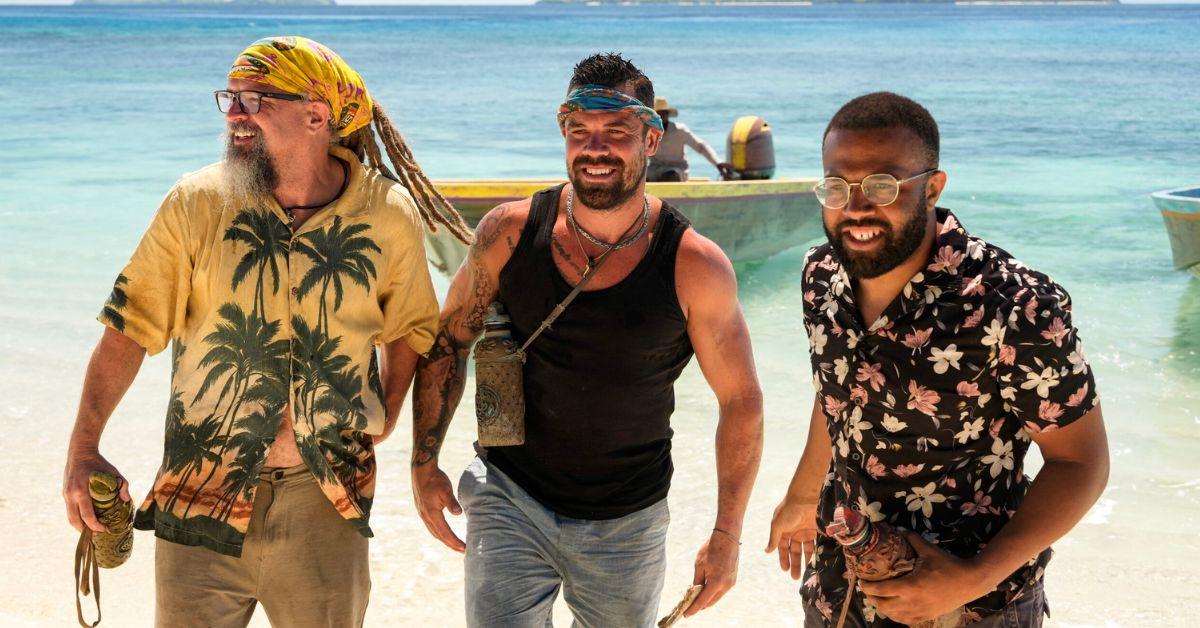 Survivor Season 49: Matt Williams, Jake Latimer, and Jawan Pitts