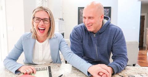 Ruby Franke and husband Kevin Franke in their home in 2022