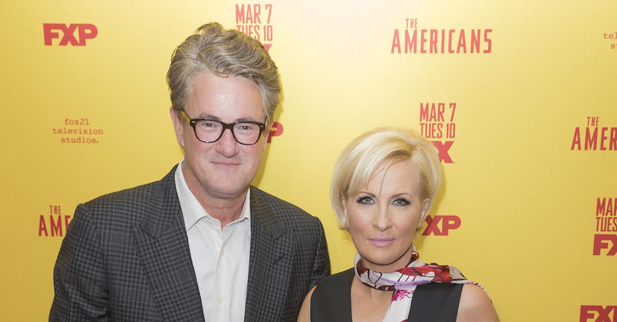 Joe Scarborough and Mika Brzezinski at the premiere of 'The Americans.' 