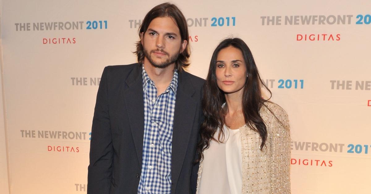 Ashton Kutcher and Demi Moore.