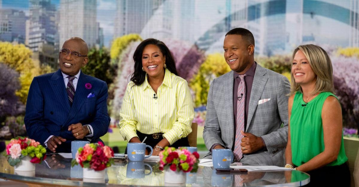 (l-r): Al Roker, Sheinelle Jones, Craig Melvin and Dylan Dreyer, on 'Today Third Hour'