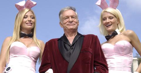 Sheila Levell, Hugh Hefner and Holly Madison