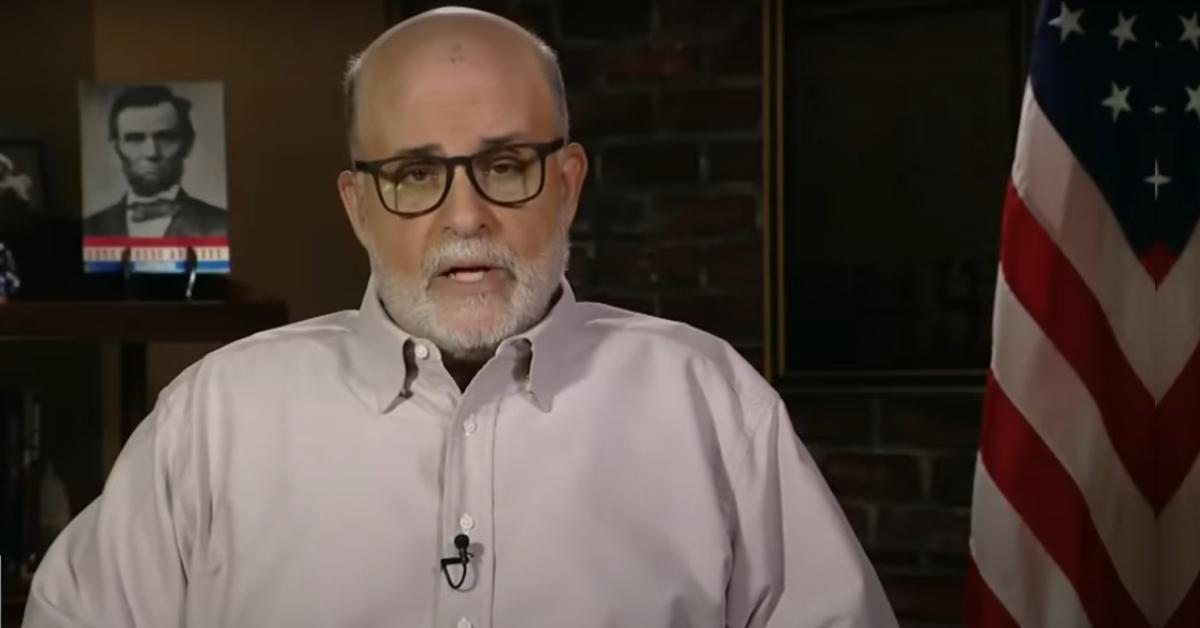 Mark Levin making an appearance on Fox News