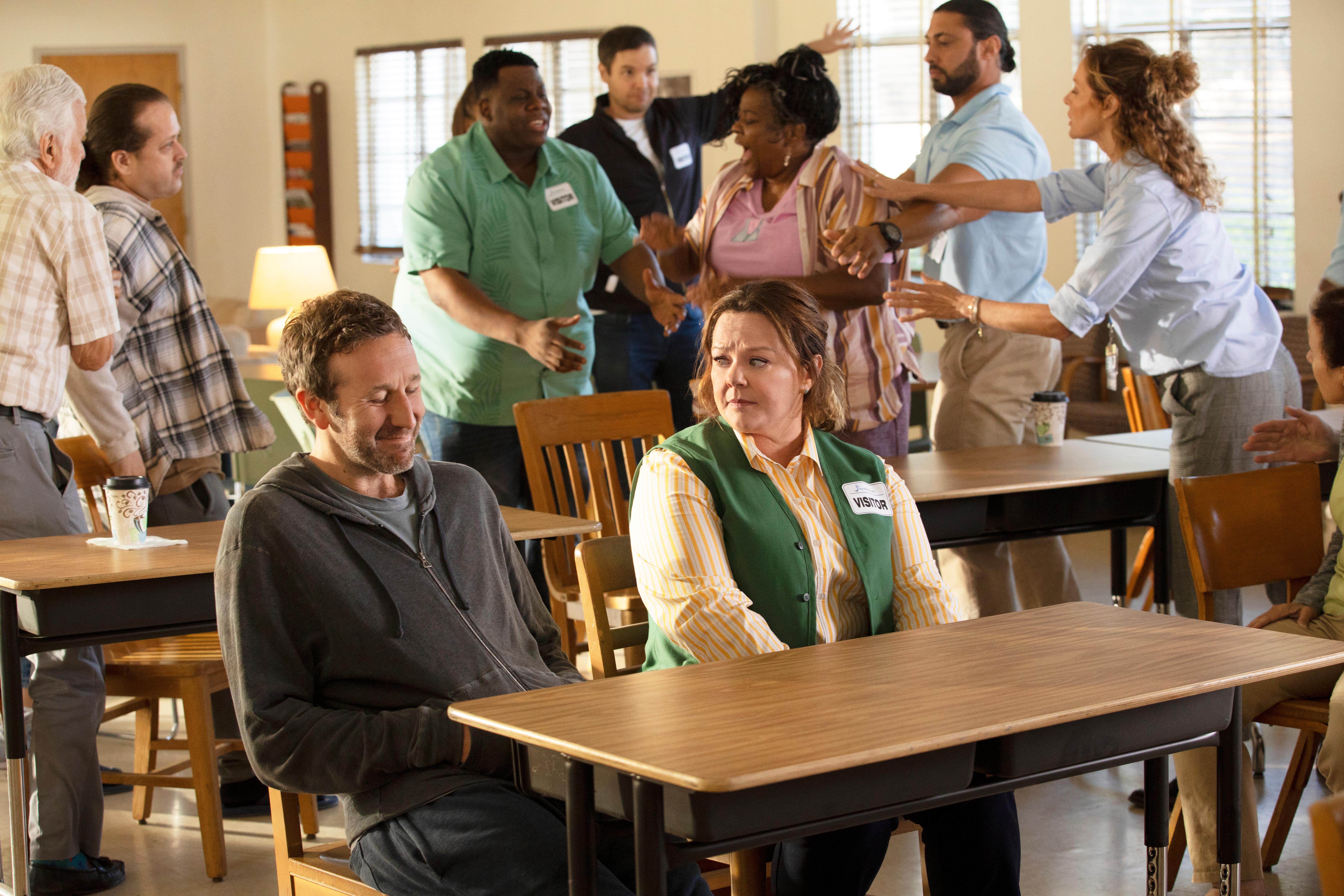 Chris O'Dowd as Jack and Melissa McCarthy as Lilly in 'The Starling'