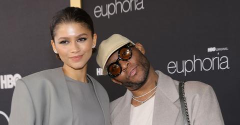 (l-r): Zendaya and Law Roach