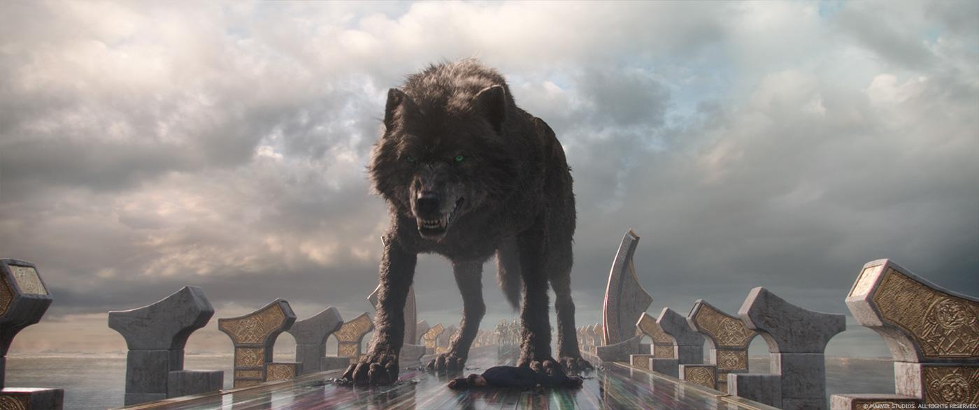 Fenrir in 'Thor: Ragnarok'