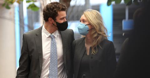 Billy Evans (L) and Elizabeth Holmes (R)