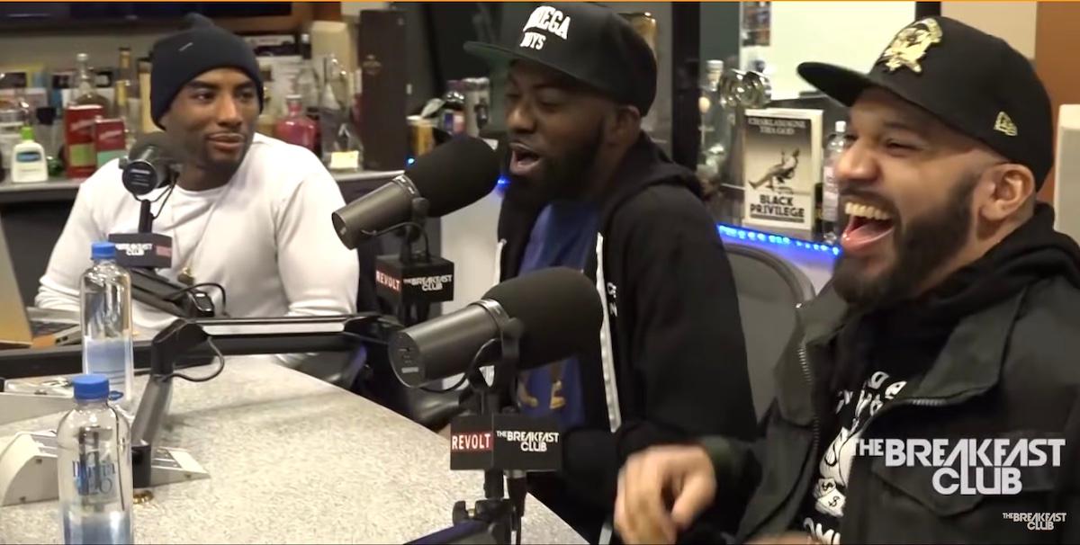 Charlamagne tha God, Desus Nice, and The Kid Mero