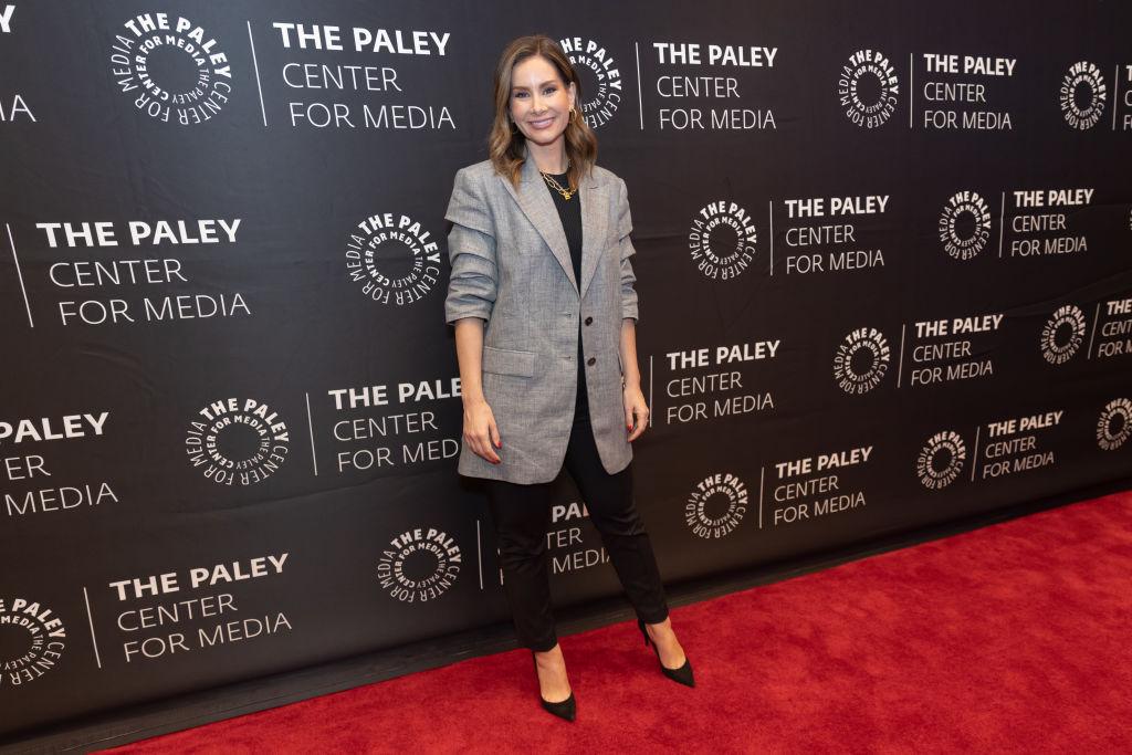 Rebecca Jarvis at an event at The Paley Center for Media on Sept. 19, 2023