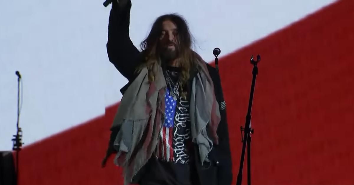 Billy Ray Cyrus performing at the Liberty Ball on Monday, Jan. 20, 2025.