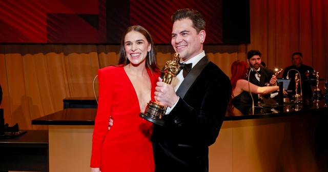 Jonathan Wang and his wife, Dr. Anni Sternisko