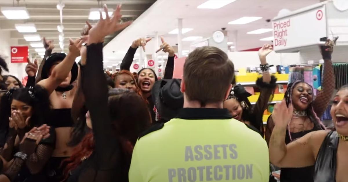 flash mob in Target