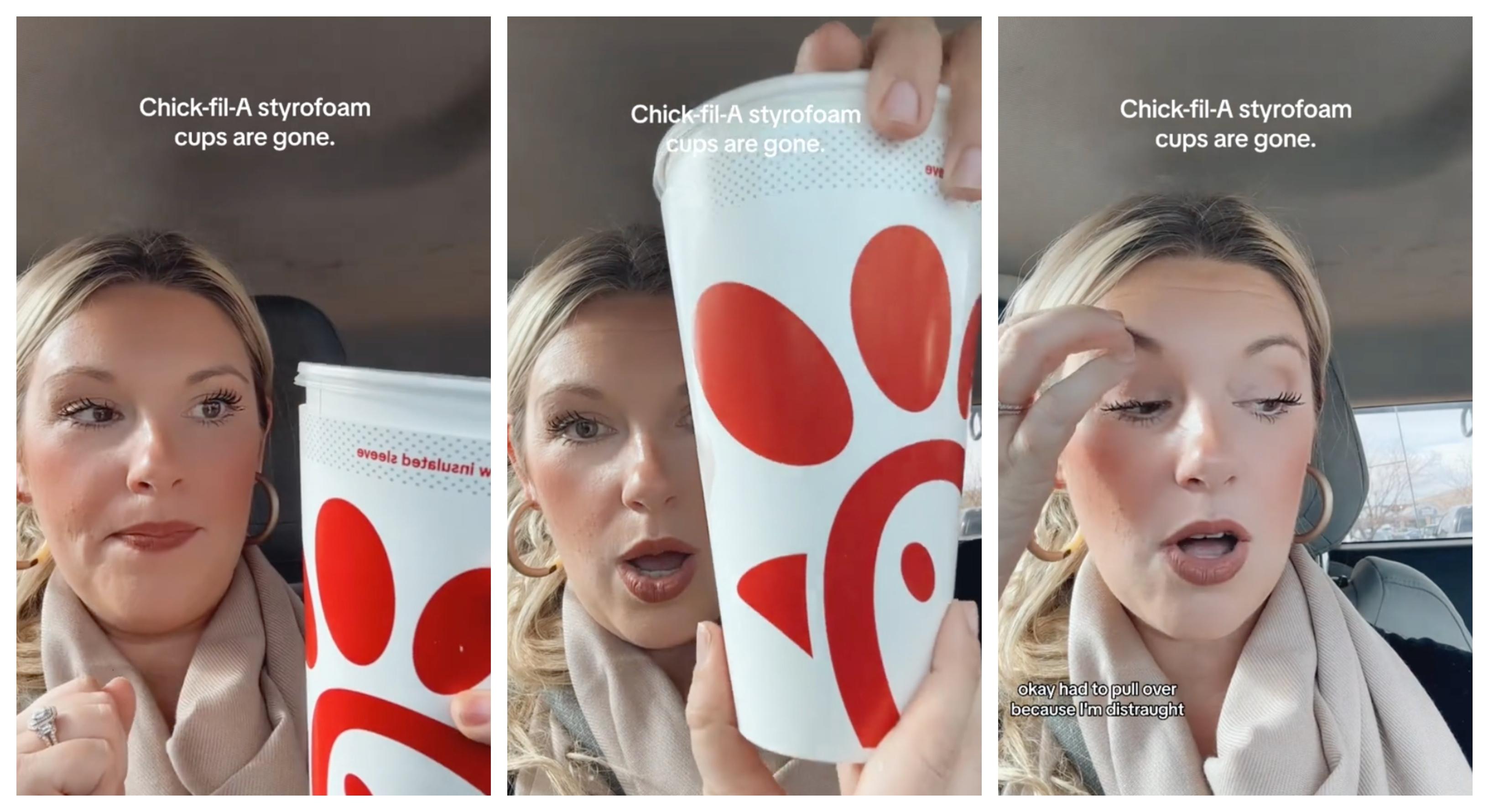 Chick-fil-A Is Replacing Styrofoam Cups, People Aren't Happy