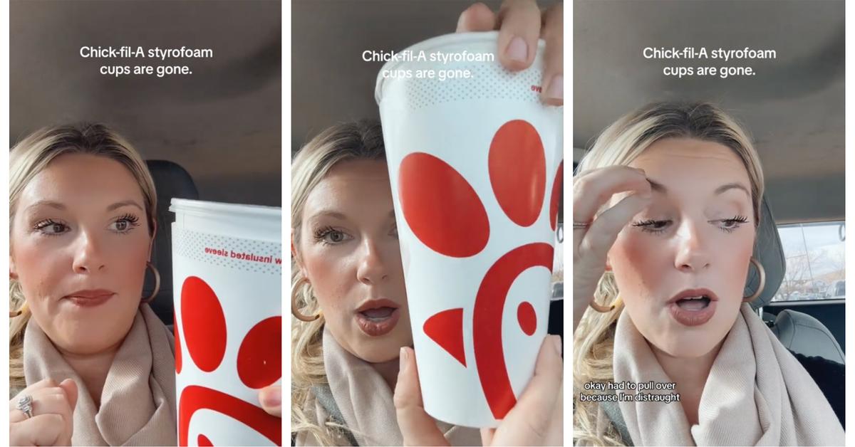 ChickfilA Is Replacing Styrofoam Cups, People Aren't Happy