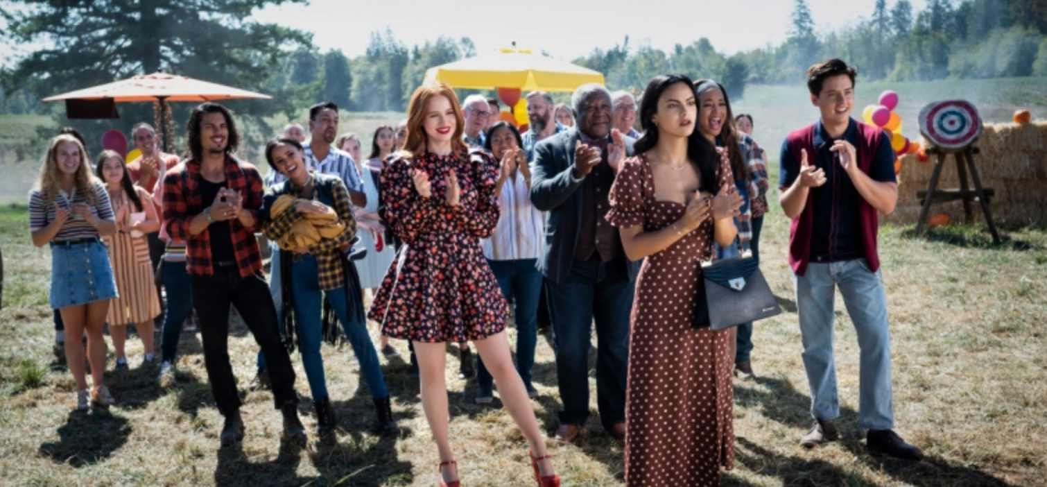 The cast of 'Riverdale' at the Maple Festival. 